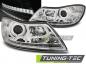 Preview: Scheinwerfer LED Tagfahrlicht Optik für Skoda Octavia 2 1Z Facelift 09-12 Chrom
