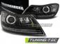 Preview: Scheinwerfer LED Tagfahrlicht Optik für Skoda Octavia 2 1Z 09-12 Schwarz
