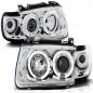 Preview: Scheinwerfer Angel Eyes VW Polo 6N Bj. 94-99 Chrom