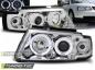 Preview: LED Tagfahrlicht Design Scheinwerfer für Audi TT 8N 99-06 schwarz