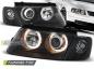 Preview: DESIGN Scheinwerfer Angel Eyes für VW Passat 3B Bj. 96-00 Schwarz