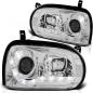 Preview: LED Tagfahrlicht Scheinwerfer für VW Golf 3 91-97 chrom