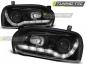 Preview: LED Tagfahrlicht Design Scheinwerfer für VW Golf 3 91-97 schwarz