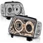 Preview: Scheinwerfer Angel Eyes für VW Polo 6N2 Bj. 99-01 Chrom
