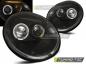Preview: LED Angel Eyes Scheinwerfer für VW New Beetle 98-05 schwarz