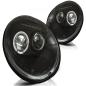 Preview: LED Angel Eyes Scheinwerfer für VW New Beetle 98-05 schwarz