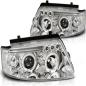 Preview: Scheinwerfer Angel Eyes für VW Passat 3B Bj. 96-00 Chrom