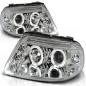 Preview: Scheinwerfer Angel Eyes für VW Passat 3BG Bj. 00-05 Chrom