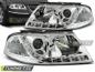 Preview: Scheinwerfer LED Tagfahrlicht Optik für VW Passat 3BG Bj. 00-05 Chrom