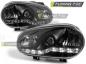 Preview: LED Tagfahrlicht Design Scheinwerfer für VW Golf 4 97-03 schwarz