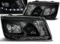 Preview: LED Tagfahrlicht Design Scheinwerfer für VW Bora 98-05 schwarz