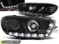 Preview: Scheinwerfer LED Tagfahrlicht Optik für VW Scirocco 3 Bj. 08-14 Schwarz