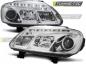 Preview: Scheinwerfer LED Tagfahrlicht Optik für VW Touran 1T / Caddy 3 (2K) chrom