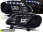 Preview: Scheinwerfer LED Tagfahrlicht Optik für VW Touran 1T / Caddy 3 (2K) Schwarz