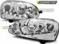 Preview: Scheinwerfer LED Tagfahrlicht Optik für VW Golf 5 Jetta 5 Bj. 03-10 Chrom