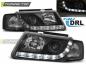 Preview: Scheinwerfer DRL LED Tagfahrlicht für VW Passat 3B Bj. 96-00 Schwarz