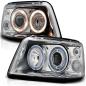 Preview: Scheinwerfer Angel Eyes für VW T5 Bj. 03-09 Chrom