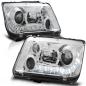 Preview: LED Tagfahrlicht Design Scheinwerfer für VW Bora 98-05 chrom