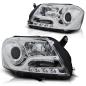 Preview: Scheinwerfer LED Tagfahrlicht Optik für VW Passat 3C B7 Bj. 10-14 Chrom LTI