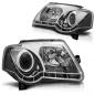 Preview: LED Tagfahrlicht Scheinwerfer für VW Passat 3C B6 05-10 chrom