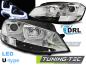 Preview: Scheinwerfer U-Tube LED Tagfahrlicht für VW Golf 7 Bj. 12-16 Chrom