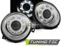 Preview: Scheinwerfer LED Angel Eyes für VW Lupo 6X Bj. 98-05 Chrom