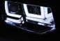 Preview: Scheinwerfer DRL LED Tagfahrlicht für VW T5 GP Facelift Bj. 10-15 Chrom