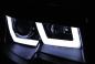 Preview: Scheinwerfer LED Lightbar Tagfahrlicht für VW T5 GP Facelift Bj. 09-15 Schwarz