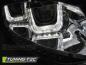 Preview: Scheinwerfer U-Tube LED Tagfahrlicht Optik für VW Polo 6R 6C Bj. 09-17 Chrom