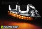 Preview: Scheinwerfer U-Tube LED Tagfahrlicht Optik für VW Polo 6R 6C Bj. 09-17 Chrom