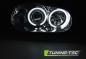 Preview: Scheinwerfer CCFL Angel Eyes für VW Golf 4 Bj. 97-03 Chrom mit Nebelscheinwerfer