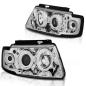 Preview: Scheinwerfer CCFL Angel Eyes für VW Passat 3B Bj. 96-00 Chrom