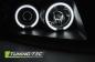 Preview: Scheinwerfer CCFL Angel Eyes für VW Passat 3B Bj. 96-00 Schwarz