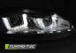 Preview: Scheinwerfer U-Tube LED Tagfahrlicht für VW Golf 7 12-16 Chrom mit LED Blinker