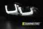 Preview: Scheinwerfer U-Tube LED Tagfahrlicht für VW Golf 6 Bj. 08-13 Schwarz Edition