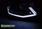 Preview: Scheinwerfer DRL LED Tagfahrlicht für VW T6 Bj. 15-19 Chrom mit LED Blinker LTI