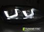 Preview: Scheinwerfer DRL LED Tagfahrlicht für VW Golf 7 2-16 Schwarz chrom dynamische Blinker