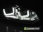Preview: Scheinwerfer DRL LED Tagfahrlicht für VW Golf 6 08-13 chrom mit dynamichen Blinker