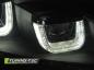 Preview: Scheinwerfer DRL LED Tagfahrlicht für VW Golf 6 08-13 Schwarz mit dynamischen Blinker