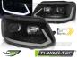 Preview: LED Tagfahrlicht Scheinwerfer für VW T5 GP 10-15 schwarz mit dyn LED Blinker