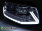 Preview: Scheinwerfer DRL LED Tagfahrlicht für VW T6 Bj. 15-19 Chrom mit dynamischen LED Blinker