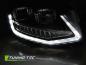 Preview: Scheinwerfer LED Tagfahrlicht für VW T6 Bj. 15-19 dynamischer Blinker Schwarz