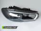 Preview: Scheinwerfer LED Tagfahrlicht für VW Scirocco 3 Bj. 08-14 Schwarz  dynamischer Blinker