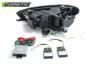Preview: Scheinwerfer LED Tagfahrlicht für VW Scirocco 3 Bj. 08-14 Schwarz  dynamischer Blinker