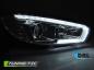Preview: Xenon Scheinwerfer LED Tagfahrlicht für VW Scirocco 3  08- Chrom dynamischen Blinker