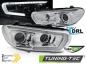 Preview: Scheinwerfer LED Tagfahrlicht für VW Scirocco 3 14-17 Chrom mit dynamischen Blinker