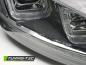 Preview: Scheinwerfer DRL LED Tagfahrlicht für Golf 7 Bj. 12-16 Schwarz Chrom dynamische Blinker
