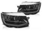 Preview: Voll LED Tagfahrlicht Scheinwerfer Set für VW T6 15-19 schwarz mit dynamischen LED Blinker