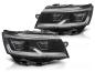 Preview: Voll LED Tagfahrlicht Scheinwerfer Set für VW T6.1 20-24 schwarz mit dynamischen LED Blinker