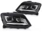 Preview: Voll LED Scheinwerfer passend für VW Amarok 09-16 Schwarz Chrom